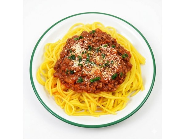 Spaghetti van het huis kinder
